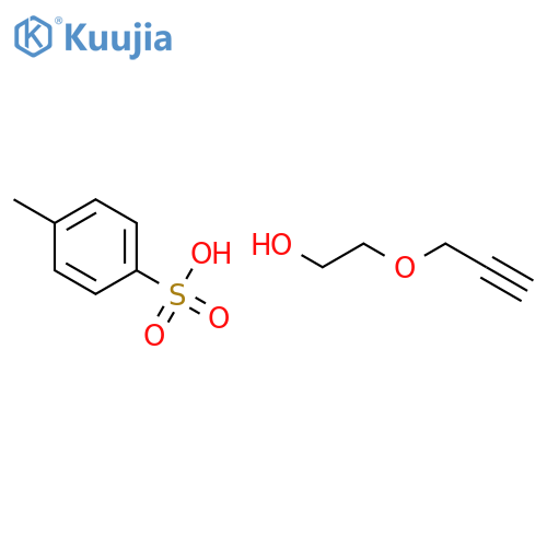 Ethanol, 2-(2-propynyloxy)-, 4-methylbenzenesulfonate structure