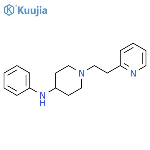 4-Piperidinamine, N-phenyl-1-[2-(2-pyridinyl)ethyl]- structure