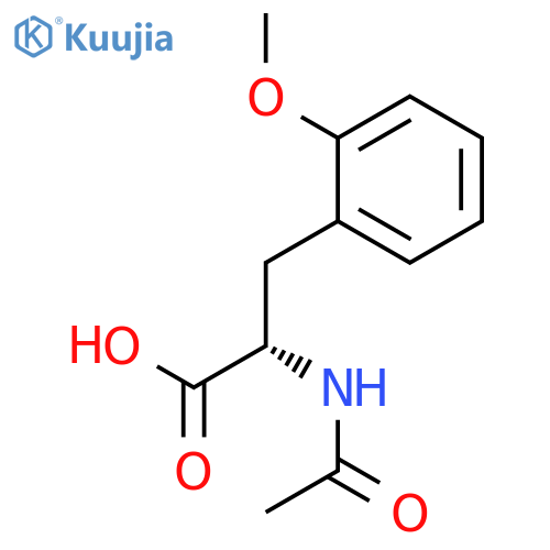 L-Phenylalanine, N-acetyl-2-methoxy- structure