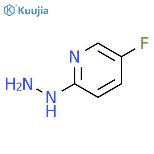 5-Fluoro-2-hydrazinylpyridine structure