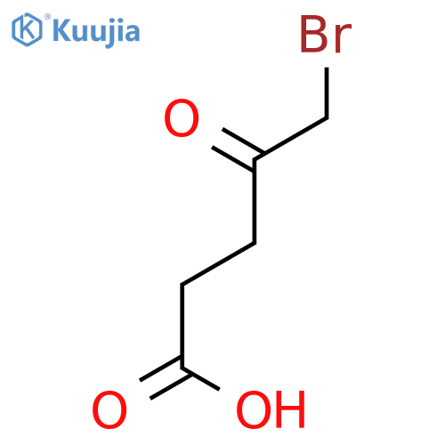 5-bromo-4-oxo-pentanoic acid structure