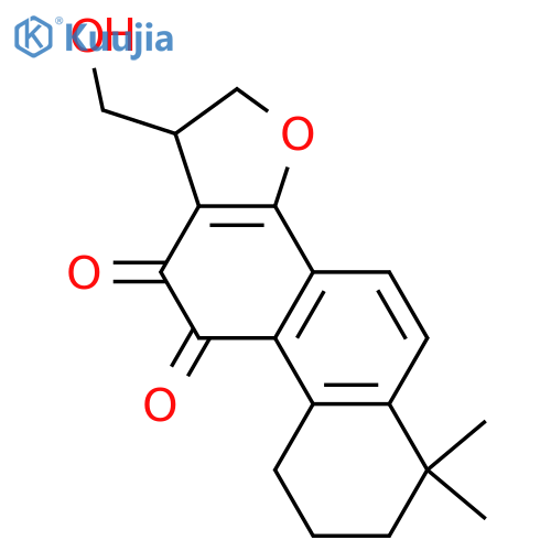 14,16-Epoxy-20-nor-5(10),6,8,13-abietatetraene-11,12-dione; (R)-form, 17-Hydroxy structure