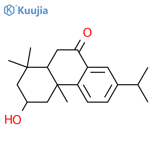 9(1H)-Phenanthrenone,2,3,4,4a,10,10a-hexahydro-3-hydroxy-1,1,4a-trimethyl-7-(1-methylethyl)-,(3S,4aS,10aS)- structure