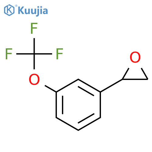 2-3-(trifluoromethoxy)phenyloxirane structure