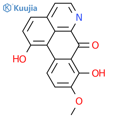 Zanthoxoaporphine B; 9-Methoxy, 8-hydroxy structure