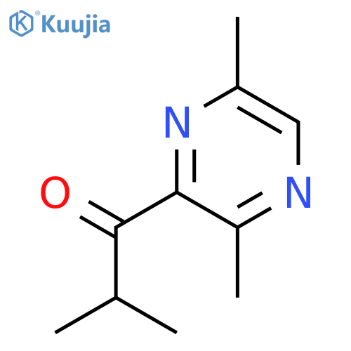 1-Propanone,1-(3,6-dimethyl-2-pyrazinyl)-2-methyl- structure