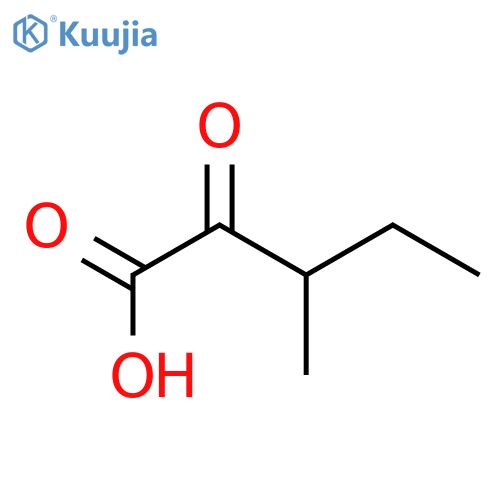 3-methyl-2-oxopentanoic acid structure