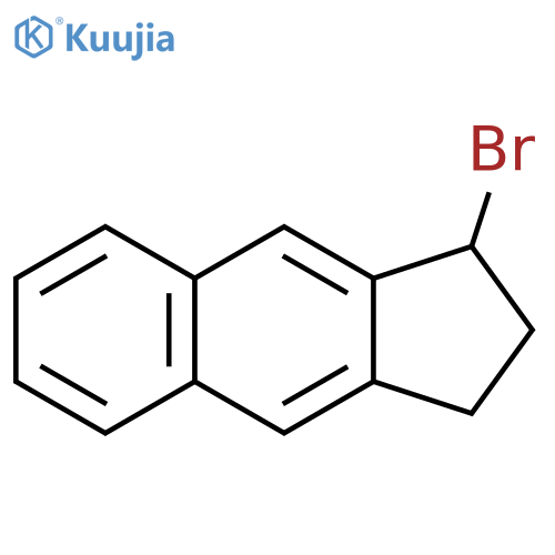 1H-Benz[f]indene, 1-bromo-2,3-dihydro- structure