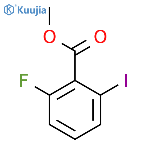 Benzoic acid, 2-fluoro-6-iodo-, methyl ester structure