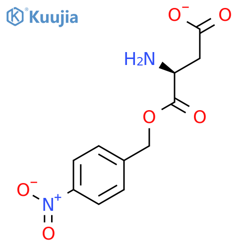 L-Aspartic acid, 1-[(4-nitrophenyl)methyl] ester structure
