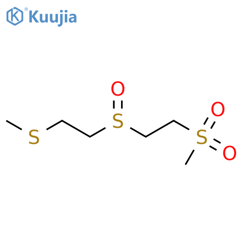 ETHANE, 1-[[2-(METHYLSULFONYL)ETHYL]SULFINYL]-2-(METHYLTHIO)- structure