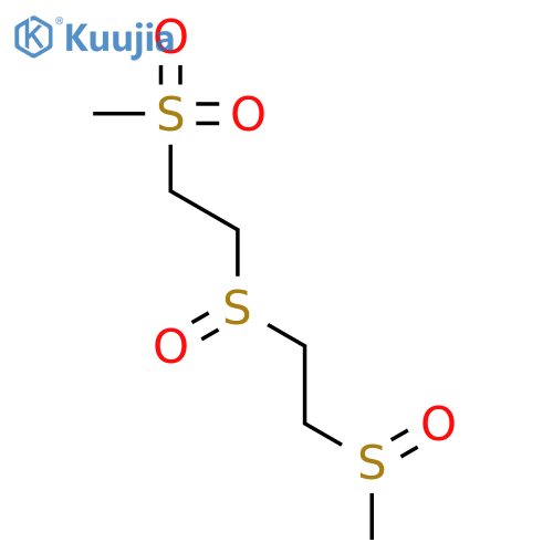 Ethane, 1-[[2-(methylsulfinyl)ethyl]sulfinyl]-2-(methylsulfonyl)- structure