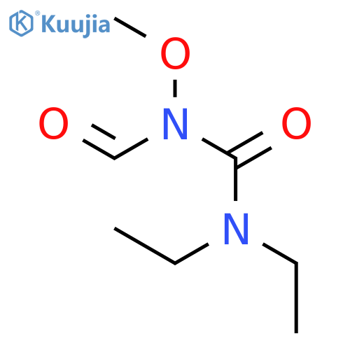 N-(Diethylcarbamoyl)-N-methoxyformamide structure