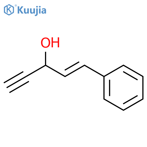 1-Penten-4-yn-3-ol,1-phenyl- structure