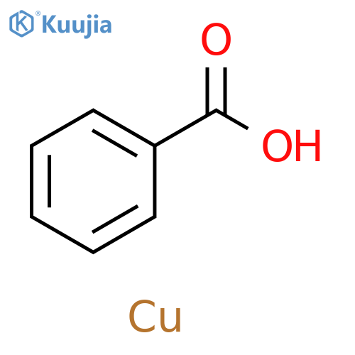 Benzoic acid, copper(1+) salt structure