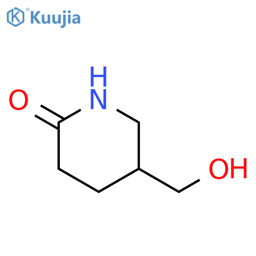 5-(Hydroxymethyl)piperidin-2-one structure