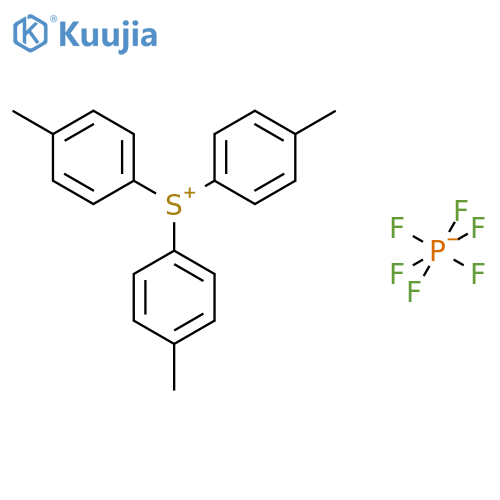 Tri-p-tolylsulfonium Hexafluorophosphate structure