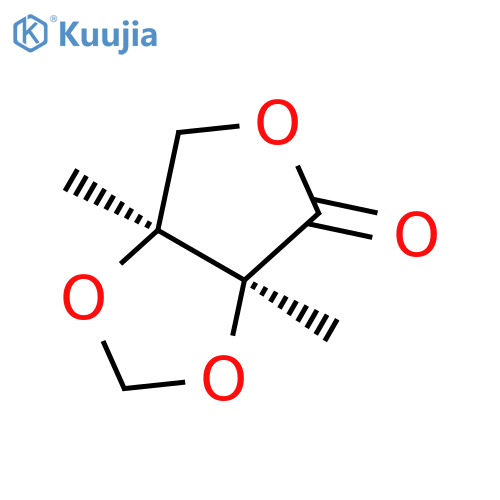 Furo[3,4-d]-1,3-dioxol-4(3aH)-one, dihydro-3a,6a-dimethyl-, (3aS-cis)- structure