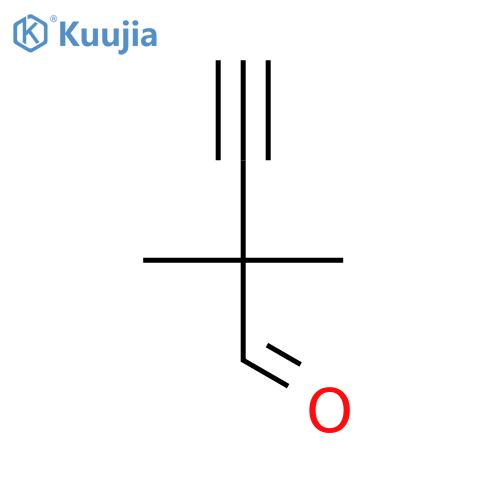 2,2-diMethylbut-3-ynal structure