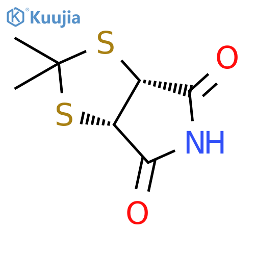 4H-1,3-Dithiolo[4,5-c]pyrrole-4,6(5H)-dione, dihydro-2,2-dimethyl-, cis- structure