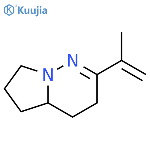 Pyrrolo[1,2-b]pyridazine, 3,4,4a,5,6,7-hexahydro-2-(1-methylethenyl)- structure