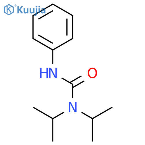 Urea, N,N-bis(1-methylethyl)-N'-phenyl- structure