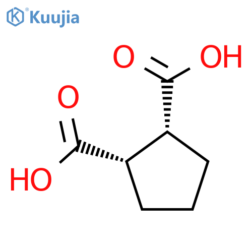 (1R,2S)-rel-1,2-Cyclopentanedicarboxylic Acid structure
