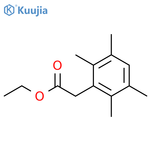 (2,3,5,6-Tetramethylphenyl)acetic acid ethyl ester structure