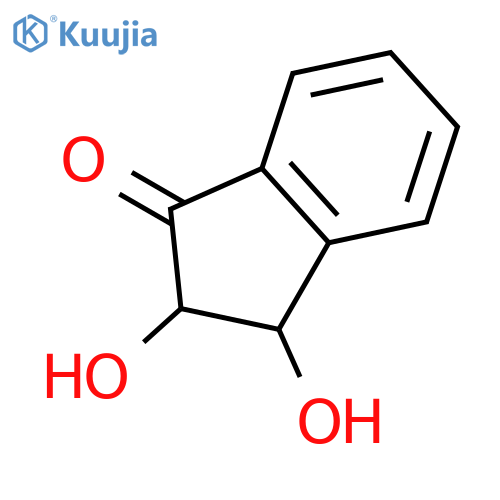 1H-Inden-1-one, 2,3-dihydro-2,3-dihydroxy- structure
