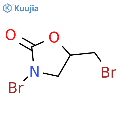 2-Oxazolidinone, 3-bromo-5-(bromomethyl)- structure
