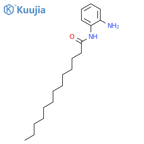 Tridecanamide, N-(2-aminophenyl)- structure