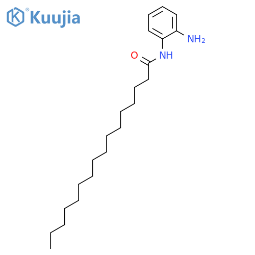 Hexadecanamide, N-(2-aminophenyl)- structure