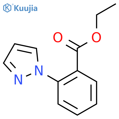 Ethyl 2-(1H-pyrazol-1-yl)benzoate structure