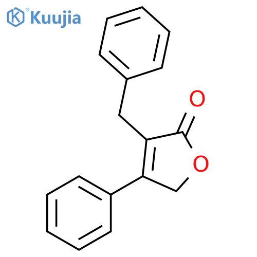 4-Phenyl-3-(phenylmethyl)-2(5H)-furanone >=95% (LC/MS-UV) structure