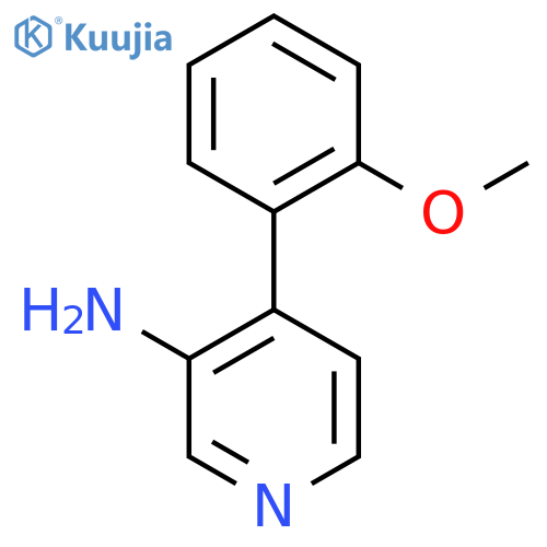 4-(2-Methoxyphenyl)pyridin-3-amine structure