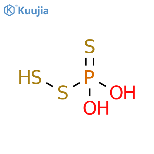 Phosphoro(dithioperoxo)thioic acid structure