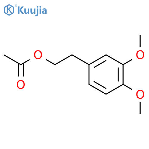 Benzeneethanol,3,4-dimethoxy-, 1-acetate structure