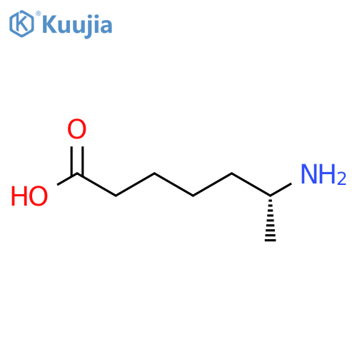 (+)-6-Aminoenanthic acid structure