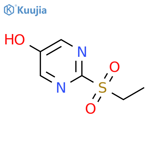 2-(ethanesulfonyl)pyrimidin-5-ol structure