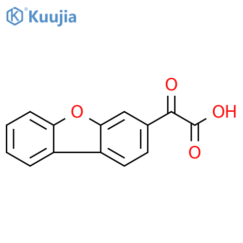 2-{8-oxatricyclo7.4.0.0,2,7trideca-1(9),2(7),3,5,10,12-hexaen-5-yl}-2-oxoacetic acid structure