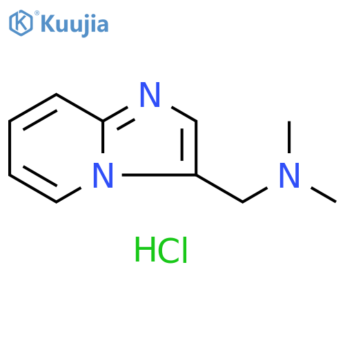 {imidazo1,2-apyridin-3-ylmethyl}dimethylamine hydrochloride structure