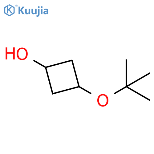 3-(tert-butoxy)cyclobutan-1-ol structure