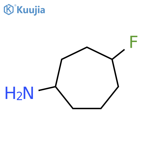 4-fluorocycloheptan-1-amine structure