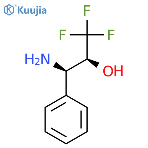 rac-(2R,3S)-3-amino-1,1,1-trifluoro-3-phenylpropan-2-ol structure