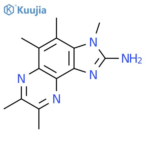 3H-Imidazo[4,5-f]quinoxalin-2-amine,3,4,5,7,8-pentamethyl- structure