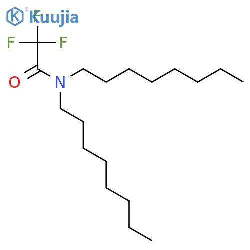 2,2,2-Trifluoro-N,N-dioctylacetamide structure