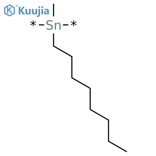 Poly(methyloctylstannylene) structure