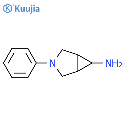 3-phenyl-3-azabicyclo3.1.0hexan-6-amine structure
