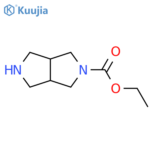 ethyl octahydropyrrolo3,4-cpyrrole-2-carboxylate structure