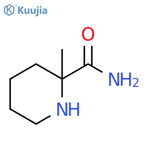 2-methylpiperidine-2-carboxamide structure
